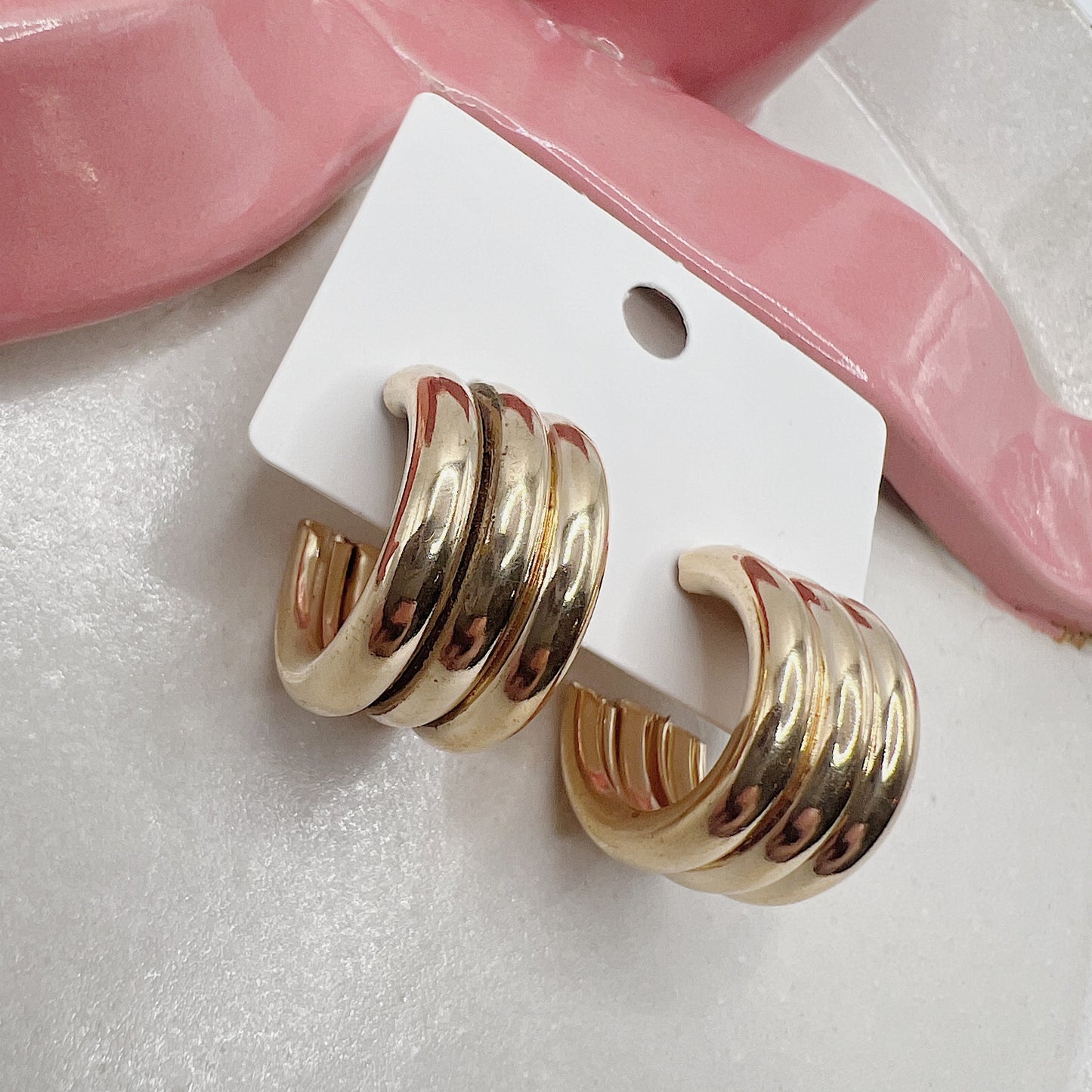 HALF HOOPS (GOLD)