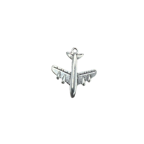 AIRPLANE CHARM (SILVER)