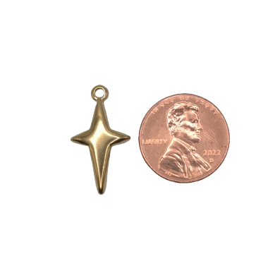 NORTH STAR CHARM (GOLD)