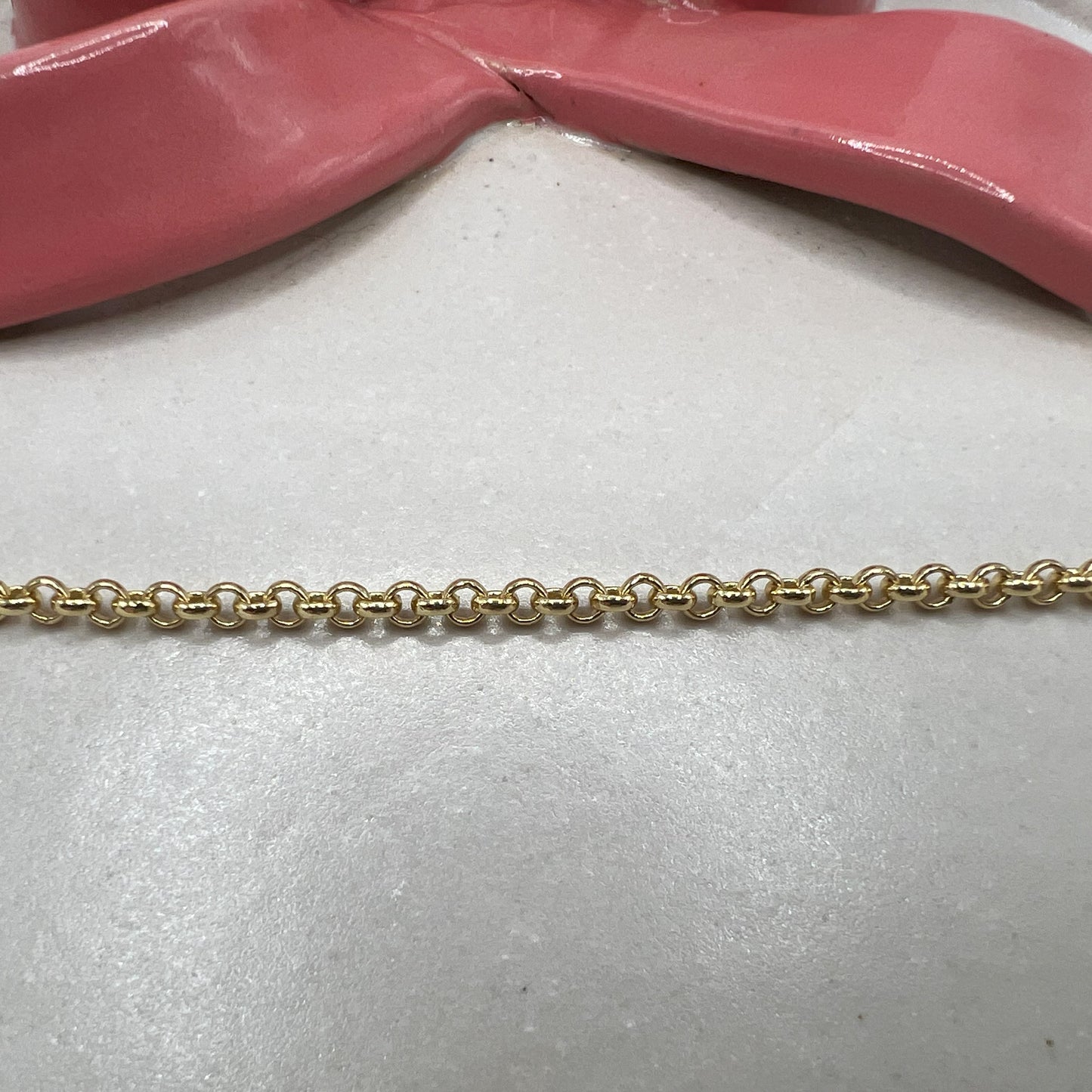 XSMALL ROLO CHAIN (GOLD)