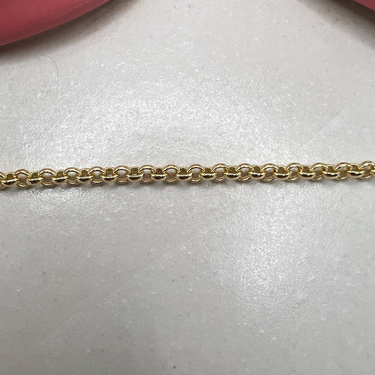 XSMALL ROLO CHAIN (GOLD)