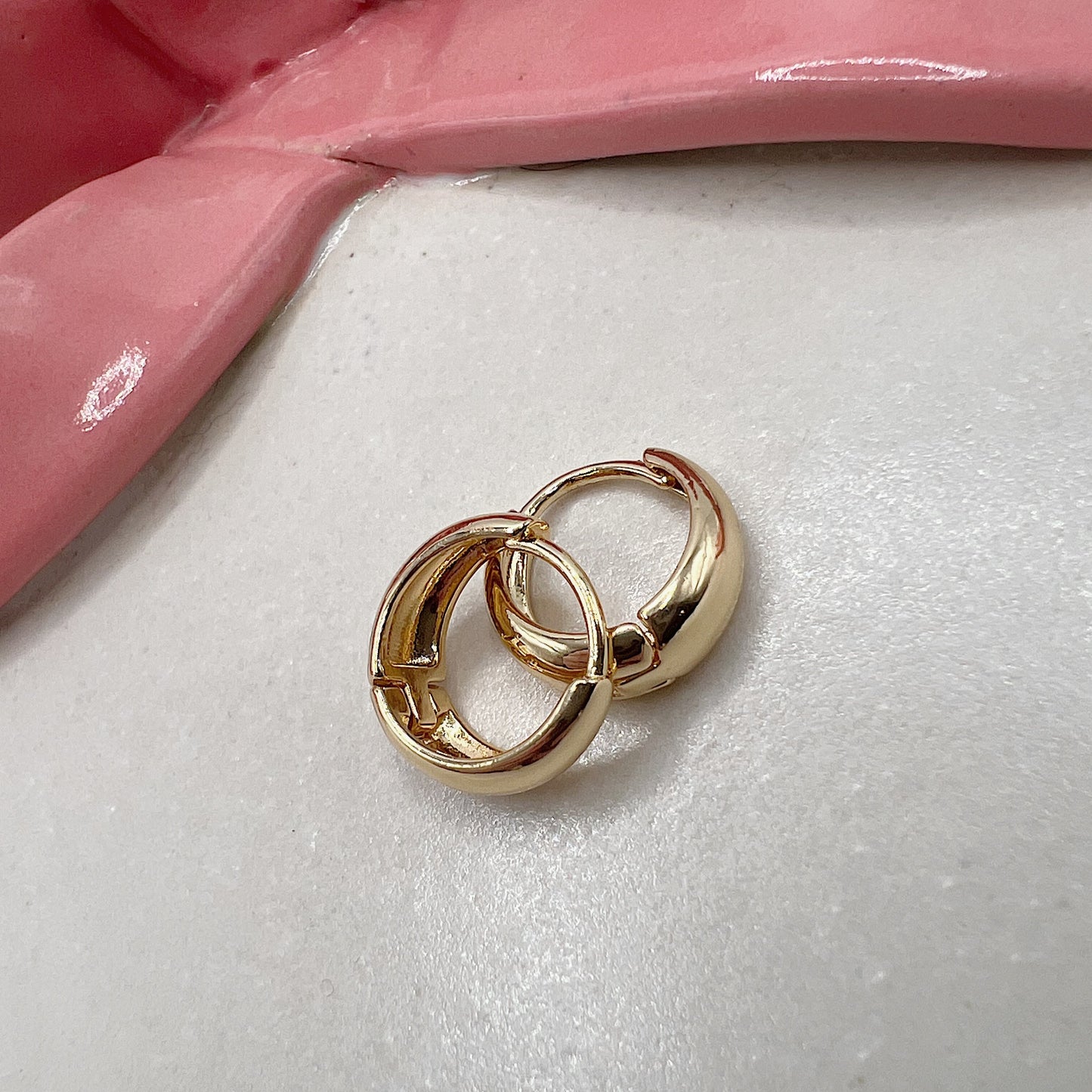 SIMPLE HOOPS (GOLD)