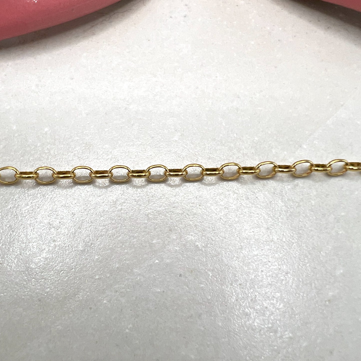SMALL ROLO CHAIN (GOLD)