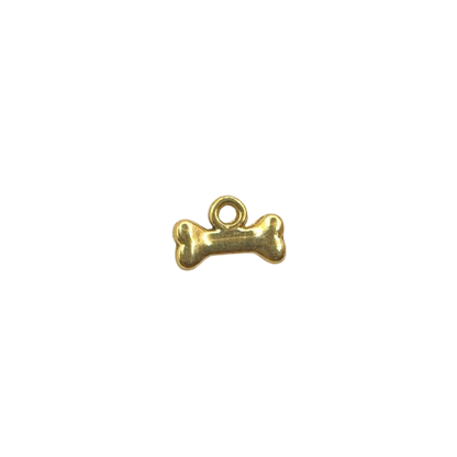 DOG BONE CHARM (GOLD)