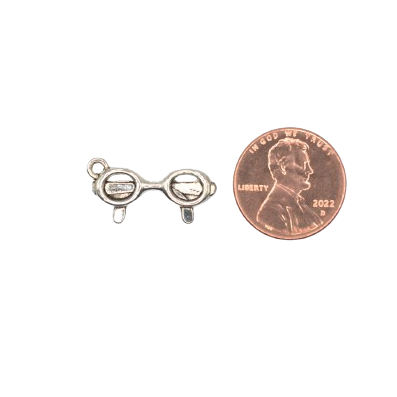 GLASSES CHARM (SILVER)