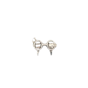 GLASSES CHARM (SILVER)