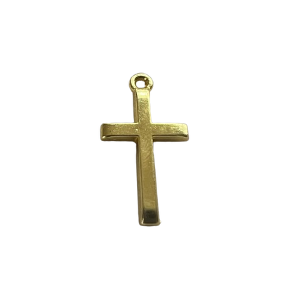 LARGE CROSS CHARM (GOLD)