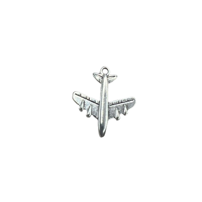 AIRPLANE CHARM (SILVER)