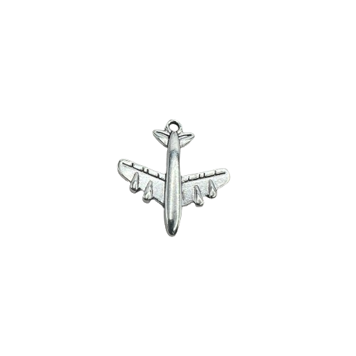 AIRPLANE CHARM (SILVER)