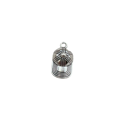 BASEBALL CAP CHARM (SILVER)