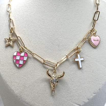 BULL CHARM NECKLACE