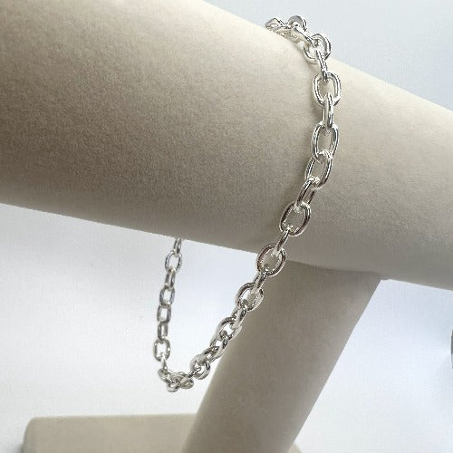 CABLE BRACELET (SILVER)