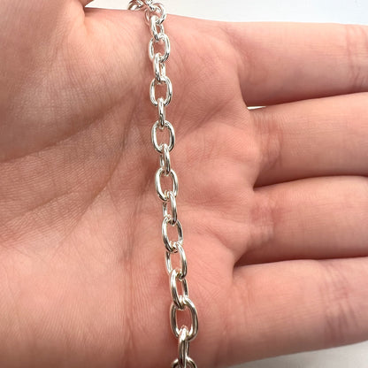 CABLE BRACELET (SILVER)