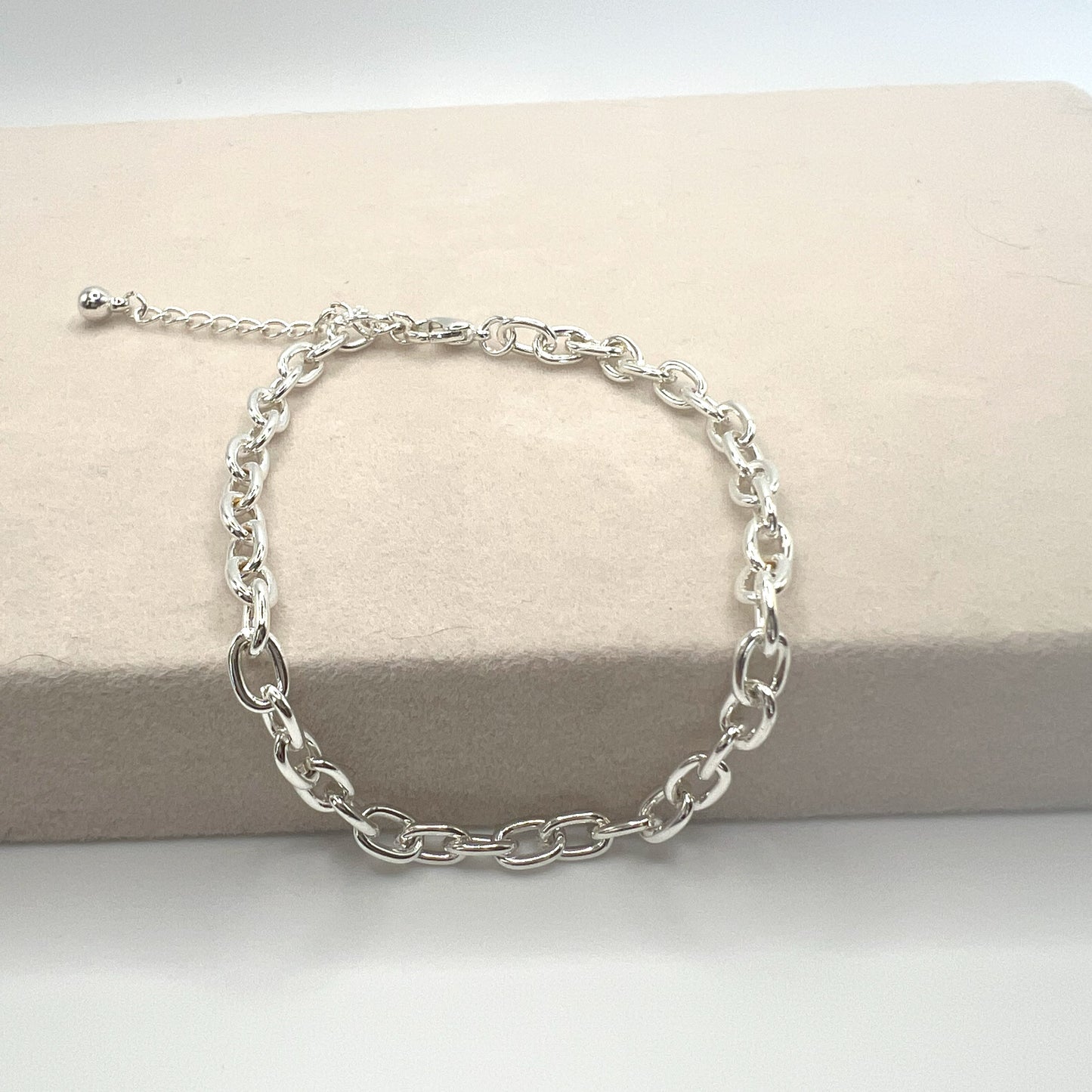 CABLE BRACELET (SILVER)