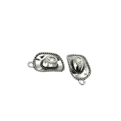 COWBOY HAT CHARM (SILVER)