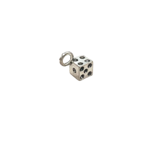 DICE CHARM (SILVER)