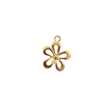 FLOWER CHARM (GOLD)