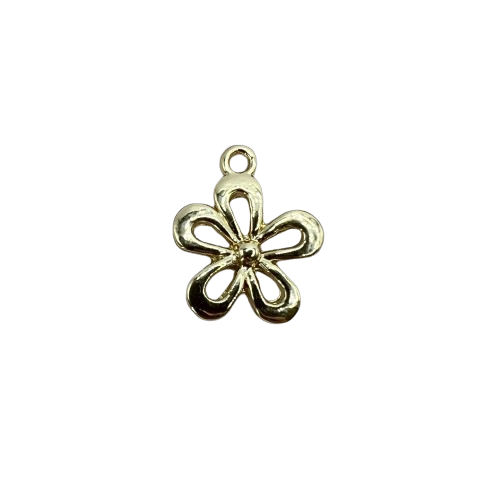 FLOWER CHARM (GOLD)