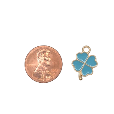 FOUR LEAF CLOVER CHARM (GOLD)