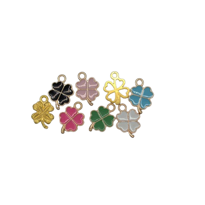 FOUR LEAF CLOVER CHARM (GOLD)