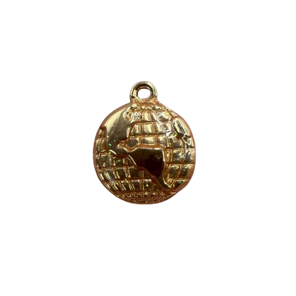 GLOBE CHARM (GOLD)