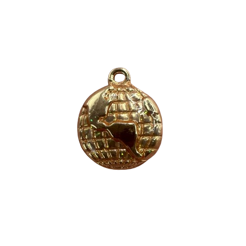 GLOBE CHARM (GOLD)