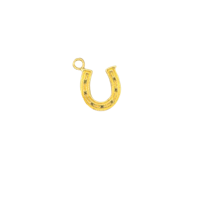 HORSESHOE CHARM (GOLD)