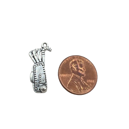 GOLF CLUB CHARM (SILVER)