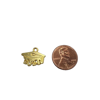 GRADUATION CAP CHARM (GOLD)