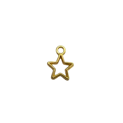 HOLLOW STAR CHARM (GOLD)