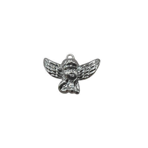 LARGE ANGEL CHARM (SILVER)