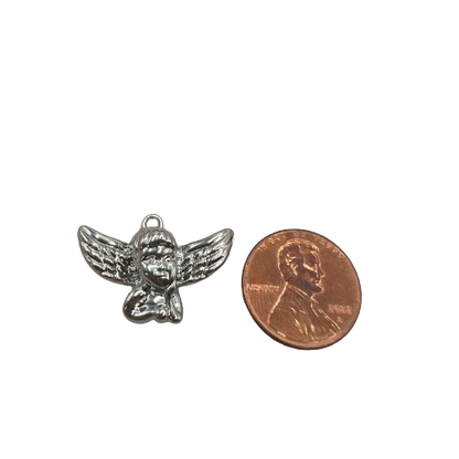 LARGE ANGEL CHARM (SILVER)