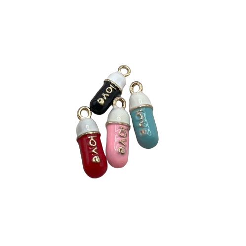 LOVE PILL CHARM (GOLD)