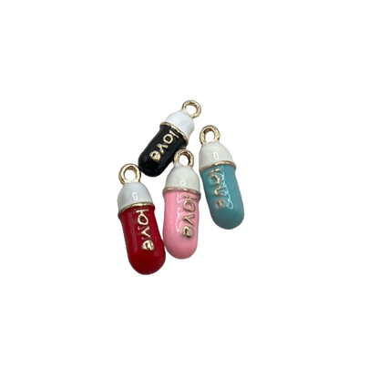 LOVE PILL CHARM (GOLD)