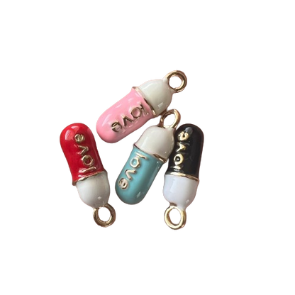 LOVE PILL CHARM (GOLD)