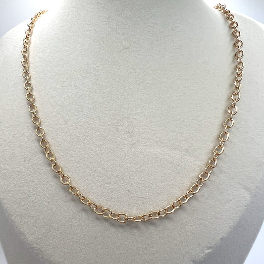 MEDIUM CABLE CHAIN (GOLD)