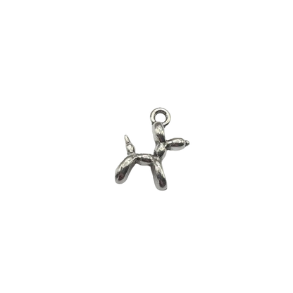 MINI BALLOON ANIMAL CHARM (SILVER)