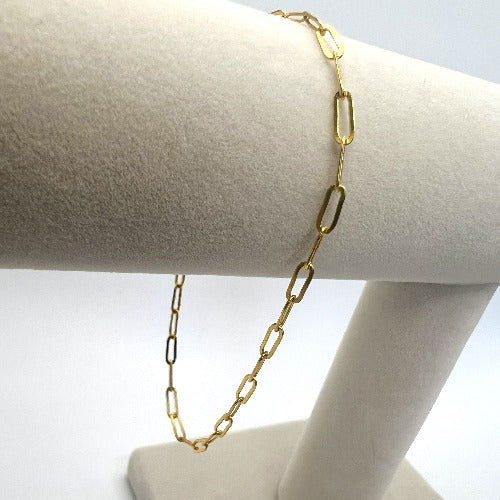 PAPERCLIP BRACELET (GOLD)