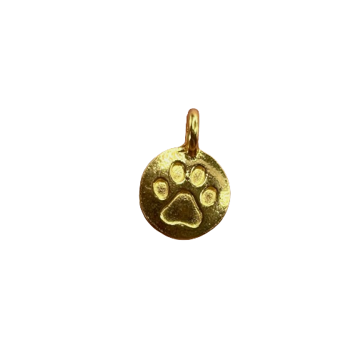 PAW PRINT CHARM (GOLD)