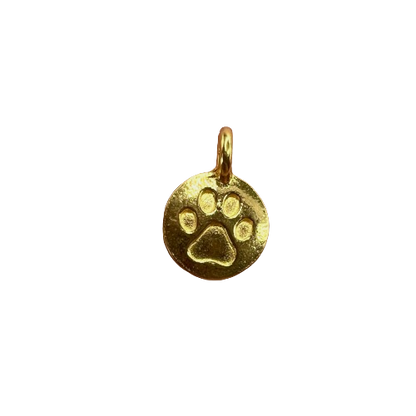 PAW PRINT CHARM (GOLD)