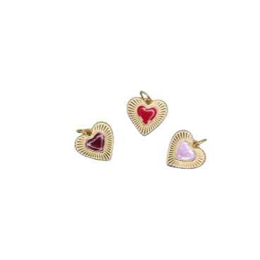 HEART CHARM (GOLD)