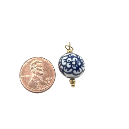 ROUND CERAMIC CHARM