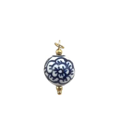 ROUND CERAMIC CHARM