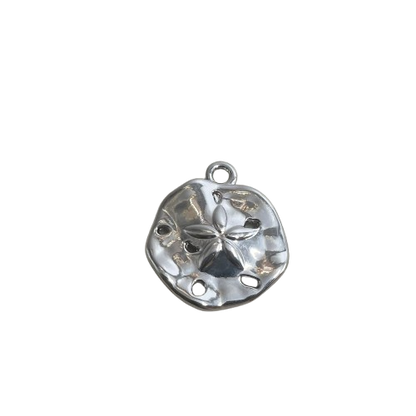 SAND DOLLAR CHARM (SILVER)