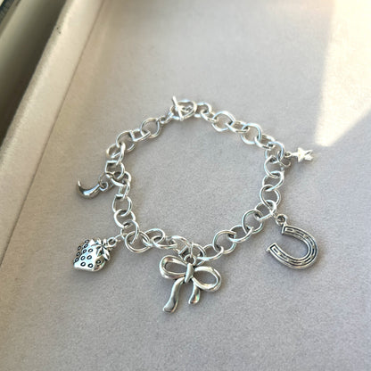 BOW BRACELET (SILVER)