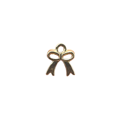 SMALL DAINTY BOW CHARM (GOLD)