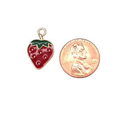 STRAWBERRY CHARM (GOLD)