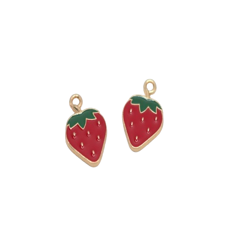 STRAWBERRY CHARM (GOLD)