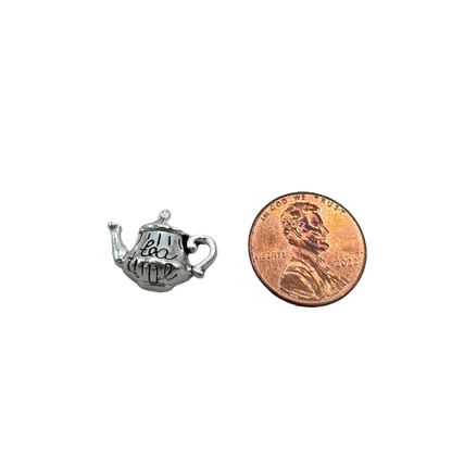 TEA TIME CHARM (SILVER)