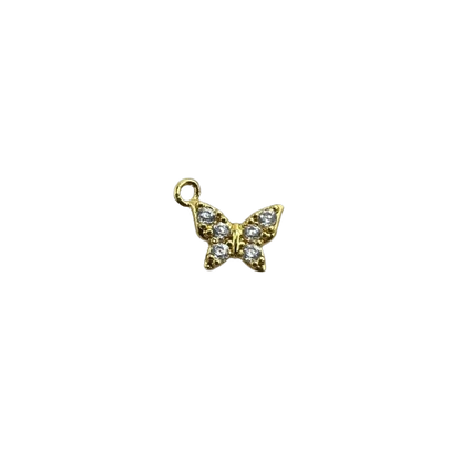 TINY BUTTERFLY CHARM (GOLD)